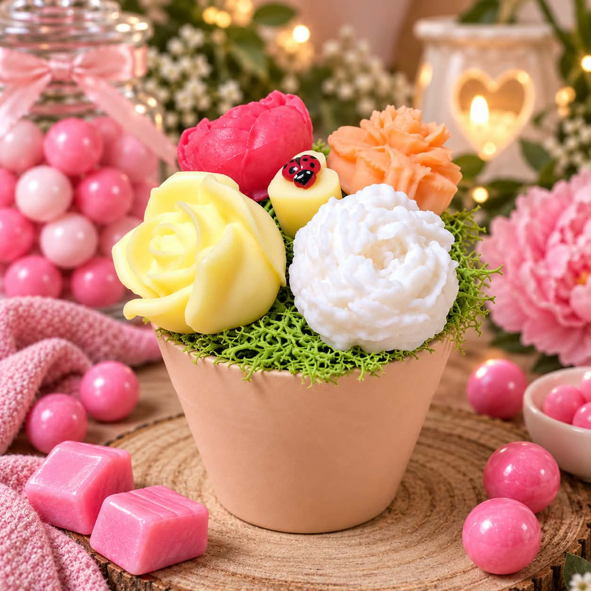 Bouquet de Fondants Parfumés  BubbleGum